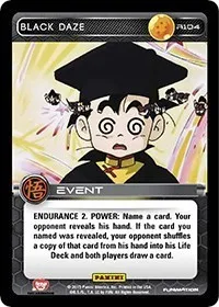 Black Daze (Panini: Movie Collection) — Dragon Ball Z TCG Card Value