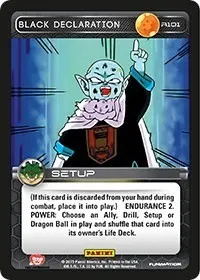 Black Declaration (Panini: Heroes & Villains)