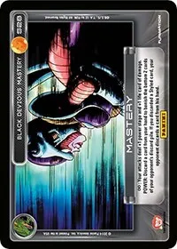 Black Devious Mastery High Tech Foil (Panini: Set 1) — Dragon Ball Z TCG Card Value