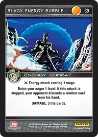 Black Energy Bubble (Panini: Perfection)