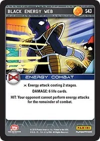 Black Energy Web (Panini: Evolution) — Dragon Ball Z TCG Card Value