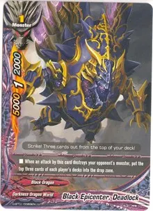 Black Epicenter Deadlock (Unleash! Impact Dragon!!)