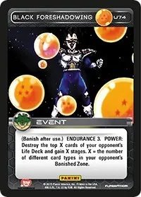 Black Foreshadowing (Panini: Heroes & Villains)