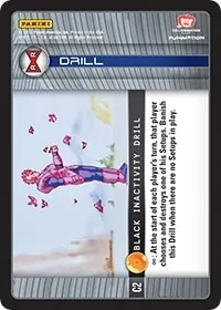Black Inactivity Drill (Panini: Evolution)