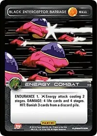 Black Interceptor Barrage (Panini: Set 1)