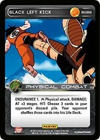 Black Left Kick (Panini: Set 1)