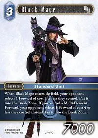 Black Mage (Journey of Discovery) — Final Fantasy TCG Card Value