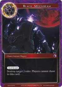 Black Moonbeam (Alice Origin Memoria Cards) — Force of Will Card Value