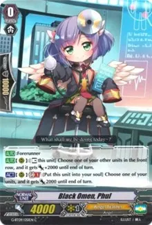 Black Omen Phul (G-BT09: Divine Dragon Caper)