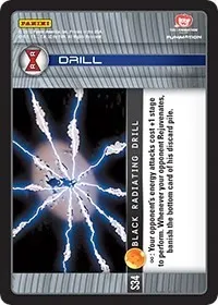 Black Radiating Drill (Panini: Evolution)