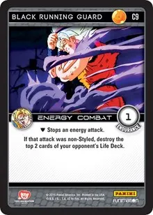 Black Running Guard (Panini: Vengeance)