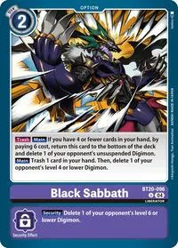 Black Sabbath (Release Special Booster 2.5) — Digimon Card Game Card Value