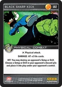 Black Sharp Kick (Panini: Perfection)