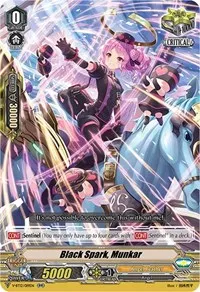 Black Spark Munkar (V-BT12: Divine Lightning Radiance) — Cardfight Vanguard Card Value