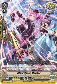 Black Spark Munkar (V-BT12: Divine Lightning Radiance)