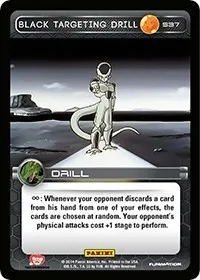 Black Targeting Drill (Panini: Set 1) — Dragon Ball Z TCG Card Value