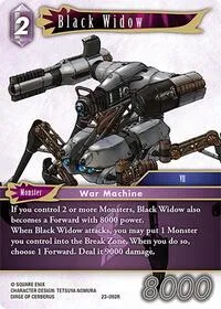 Black Widow (Hidden Trials) — Final Fantasy TCG Card Value
