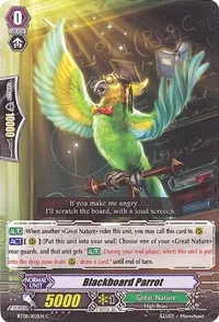 Blackboard Parrot (BT08: Blue Storm Armada)