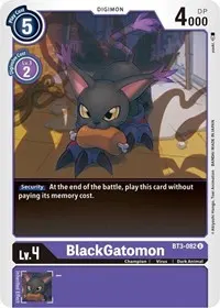 BlackGatomon (Release Special Booster 1.5)