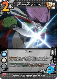 Blade Expertise (UniVersus: My Hero Academia: League of Villains)