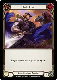 Blade Flash (Classic Battles: Rhinar vs Dorinthea)
