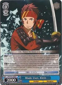 Blade User Klein (Sword Art Online Re: Edit)