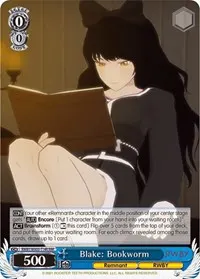Blake Bookworm RRR (RWBY)