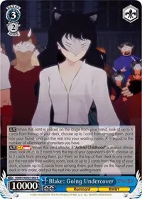 Blake Going Undercover (RWBY)