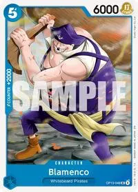 Blamenco (Carrying On His Will)
