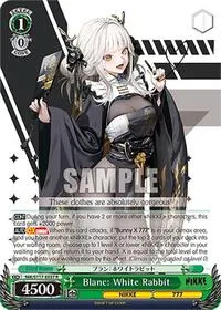 Blanc White Rabbit (GODDESS OF VICTORY: NIKKE) — Weiss Schwarz Card Value