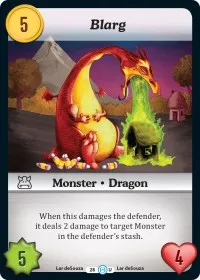 Blarg (The Desolation of Blarg) — Munchkin CCG Card Value