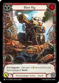 Blast Rig Red (GEM Pack 4) — Flesh & Blood TCG Card Value