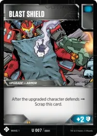 Blast Shield (Wave 1) — Transformers TCG Card Value