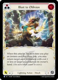 Blast to Oblivion Red (Blitz Deck: Rosetta - Oscilio)