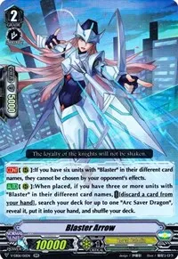 Blaster Arrow (V-EB06: Light of Salvation, Logic of Destruction) — Cardfight Vanguard Card Value