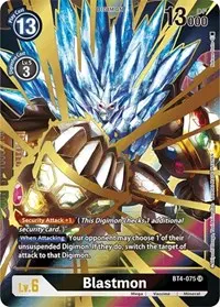Blastmon Alternate Art (Great Legend)