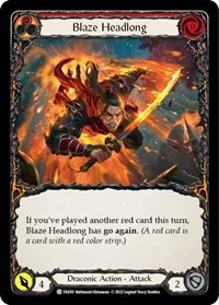 Blaze Headlong (Blitz Deck: Uprising - Fai)