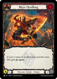 Blaze Headlong Red (The Hunted)