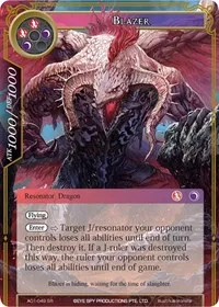 Blazer (Alice Origin) — Force of Will Card Value