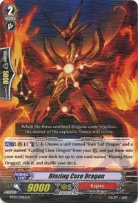 Blazing Core Dragon (BT02: Onslaught of Dragon Souls)