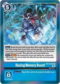 Blazing Memory Boost (Xros Encounter)