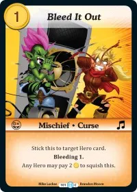Bleed It Out (The Desolation of Blarg) — Munchkin CCG Card Value