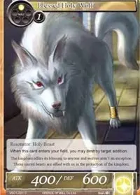 Blessed Holy Wolf (Dual Deck: Faria & Melgis)