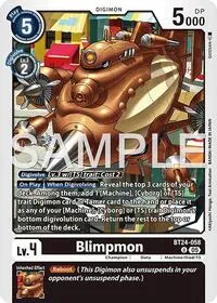 Blimpmon (Time Stranger) — Digimon Card Game Card Value