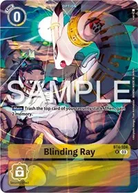 Blinding Ray Bonus Pack (Starter Deck 17: Double Typhoon Advanced Deck Set)