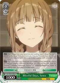 Blissful Days Sawa Parallel Foil (Date A Bullet)