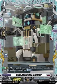 Blitz Assistant Sortien FR (D-BT13: Flight of Chakrabarthi) — Cardfight Vanguard Card Value
