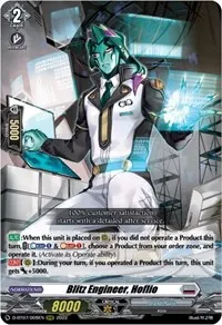 Blitz Engineer Hoflio (D-BT07: Raging Flames Against Emerald Storm)