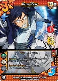 Blitz Knee (UniVersus: My Hero Academia: Heroes Clash) — UniVersus Card Value