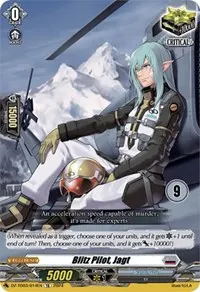 Blitz Pilot Jagt 9 (DZ-TD03: Start Up Trial Deck "Brandt Gate")
